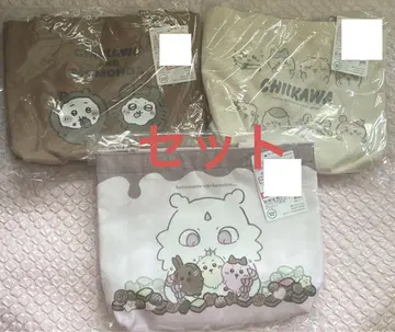 치이카와 토트 백 발렌타인 단체 모몽가 굿즈 세트