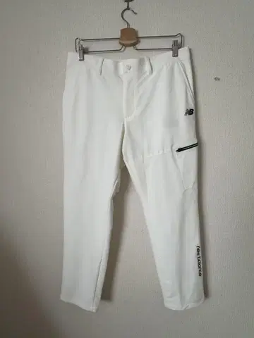New Balance 골프 팬츠 화이트