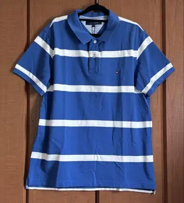 TOMMY HILFIGER 보더 피케 셔츠 XXL