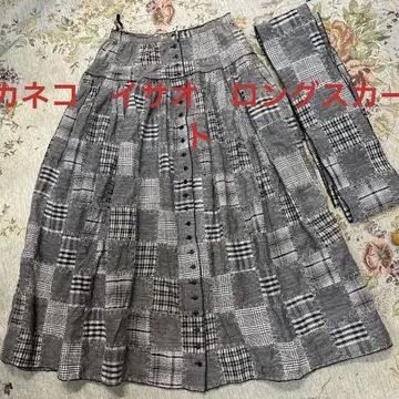 M77 카네코 이사오 스커트 벨트 천 포함 리사이클품