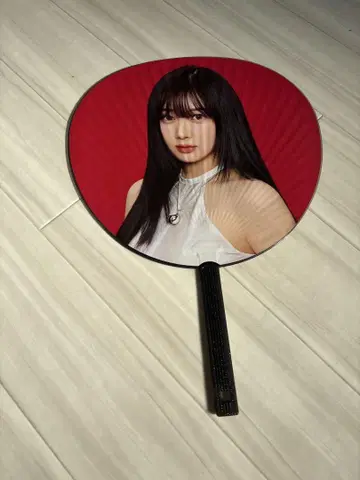 aespa 지젤 부채
