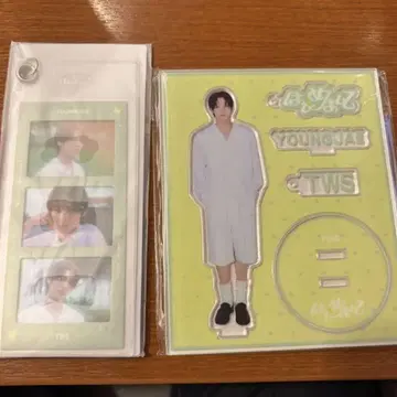 미개봉 새상품 TWS 영재 처음 뵙겠습니다 팝업 아크릴 스탠드 키링