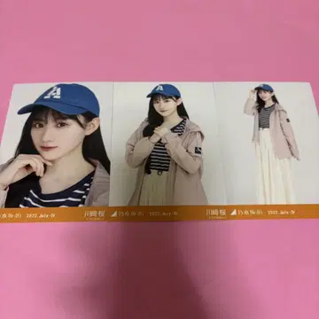 노기자카46 카와사키 벚꽃 브로마이드 아웃도어 컴프