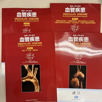 컬러 아틀라스 혈관 질환 VASCULAR DISEASE 전 4권 세트