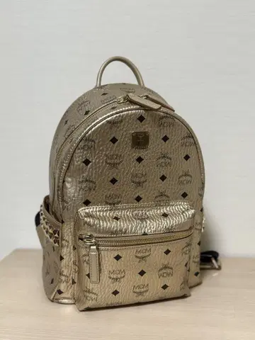 MCM 골드 백팩 5805K