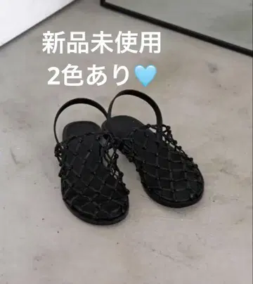 안누크 Braid Flat Shoes