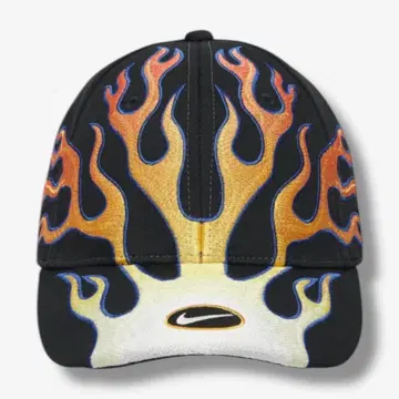 nike club cap og structured flame black