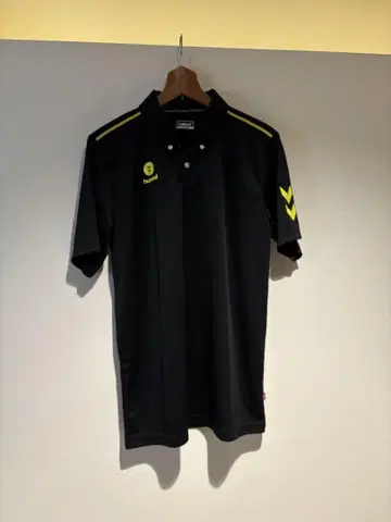 hummel 반팔 피케 셔츠 O 골프웨어 XL LL 새상품급 블랙