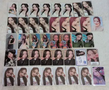 NiziU 마야 트레이딩 카드 특전 포토 카드 스티커