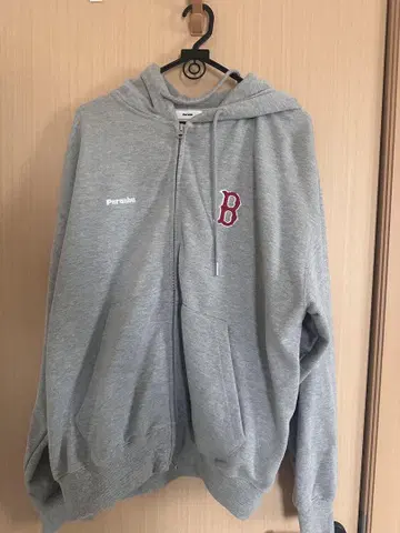 Perushu x MLB 더블 지퍼 후디 M 사이즈
