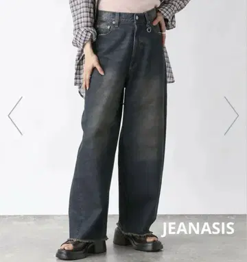 JEANASIS 지나시스 그런지 커브 데님