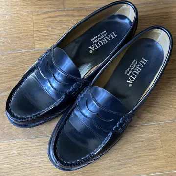 HARUTA arvin 블랙 24.5 로퍼 블랙