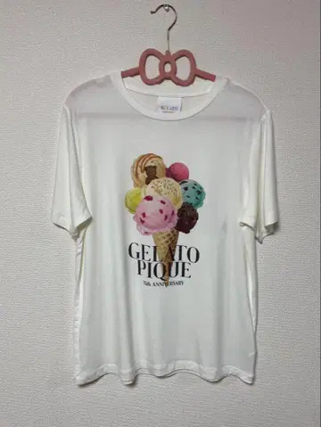 GELATO PIQUE 아이스크림 15주년 기념 티셔츠