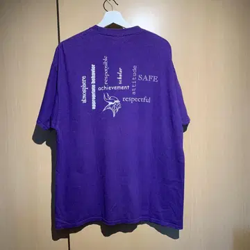00년대 NFL 바이킹 메시지 티셔츠