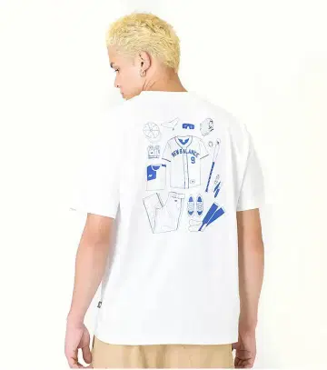 미사용 새상품 뉴발란스 graphic baseball 티셔츠 사이즈 M