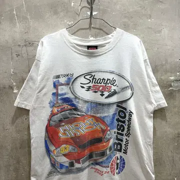 US 구제 의류 나스카 NASCAR 샤피 SHARPIE 500 티셔츠