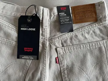 LEVI'S HIGH LOOSE 27 사이즈 베이지