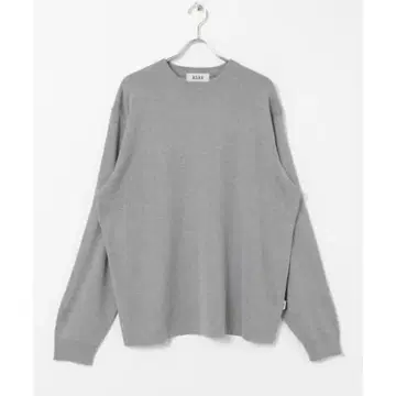 A.D.A.N KNIT LONG-SLEEVE T-SHIRTS M.GREY