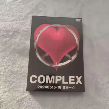COMPLEX 20240515-16 일본일심 DVD 미개봉