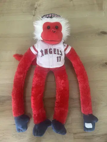 오타니 쇼헤이 랠리 몽키 봉제 인형 엔젤스 공식 원숭이