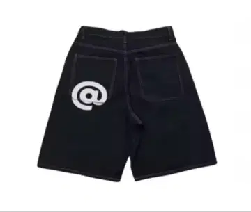 하프 슈퍼 배기 데님