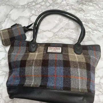 Harris Tweed 해리스 트위드 토트백 파우치 포함