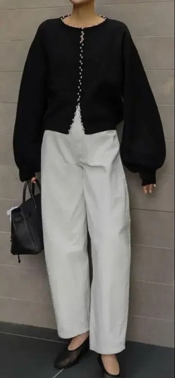 ELLIE 커브 데님 [WHITE] M