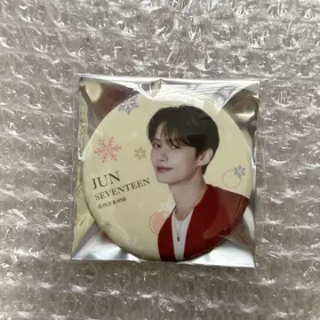 SEVENTEEN 크리스마스 캔뱃지 준