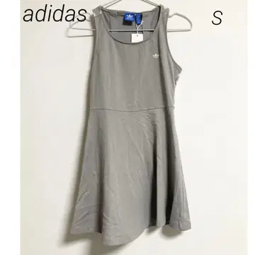 0349 adidas 아디다스 그레이 슬리브리스 원피스 골프
