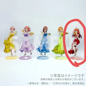 [5등분의 신부*] 하와이 여행 복권 나카노 이츠키 아크릴 스탠드 C상