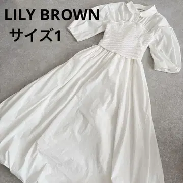 LILY BROWN 릴리 브라운 뷔스티에 도킹 원피스 사이즈 1