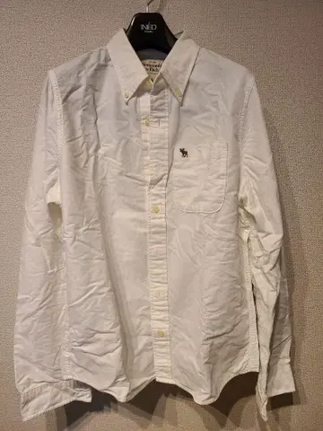 Abercrombie & Fitch 화이트 셔츠 L