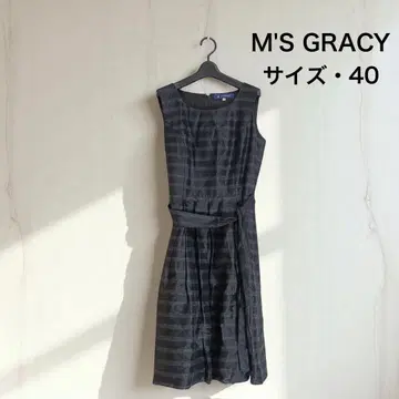 M'S GRACY/엠즈 그레이시/40/슬리브리스/원피스