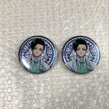 블루 록 전 얼티 메탈 배지 이토시 린 캔뱃지 2세트 블루 록