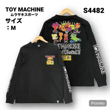 [즉시 구매 OK] TOY MACHINE 긴팔 티셔츠 사이즈 M 블랙