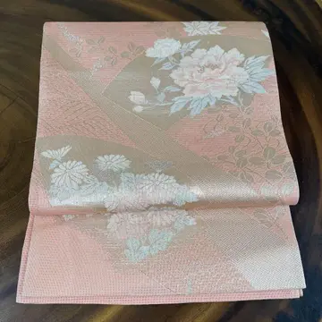 여름 오비 후쿠로 오비 순수 실크