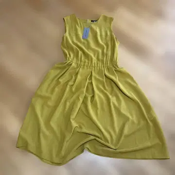 bellus closet 슬리브리스 원피스 38 머스타드