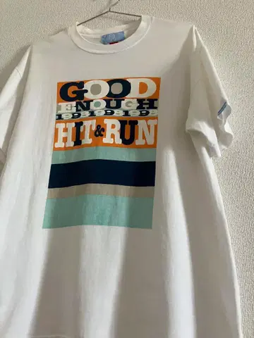 90년대 GOODENOUGH 굿이너프 UK 한정판 T셔츠 후지와라 히로시