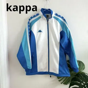 [ kappa 카파 ] 파랑 저지 XL 폴리에스테르 100% 신장 180