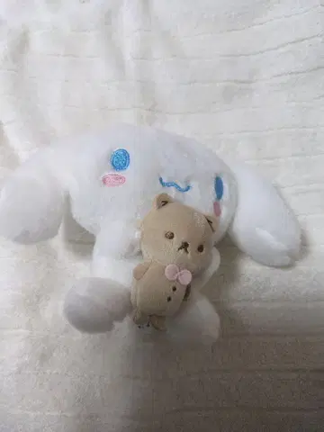 시나모롤 봉제 인형 키링