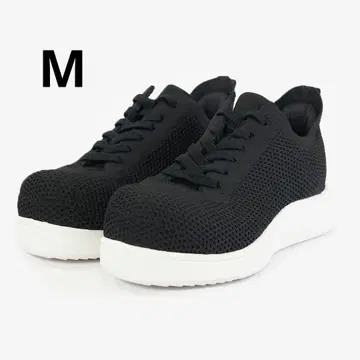 라쿠바키 소프트 스니커즈 블랙/화이트 M