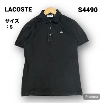 [즉시 구매 OK] LACOSTE 반팔 피케 셔츠 사이즈 S 블랙