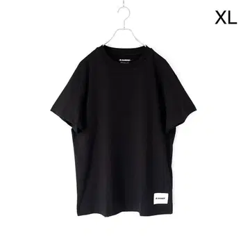 새상품 정품 23ss Jil Sander+ 3팩 T셔츠 블랙 XL