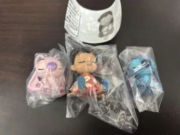 스티치 릴로 엔젤 어깨 쿵 피규어 3개 세트