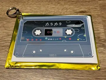 결속 밴드 We will 카세트테이프풍 아크릴 참 카라카라