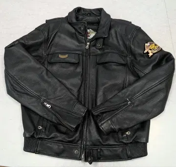 Harley-Davidson 블랙 가죽 자켓 중고 구제 의류