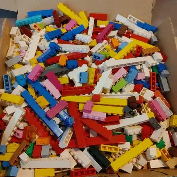 4 LEGO 1열 블록 묶음 판매