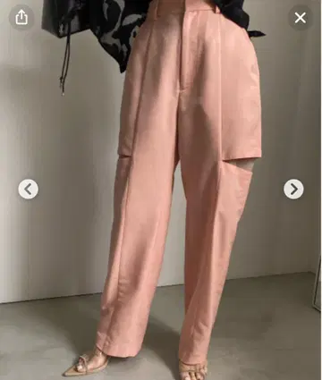 AMERI CUT OUT STRAIGHT PANTS