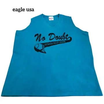 구제 의류 eagle usa 슬리브리스 T셔츠 싱글 스티치 미국제