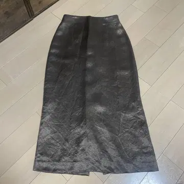 united arrows 새틴 타이트 스커트